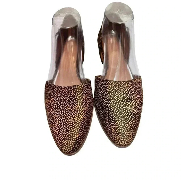 MADEWELL WOMEN’S CALF HAIR FLAT SHOES •SIZE 8.5 PREOWNED GREAT CONDITION• - Picture 1 of 9